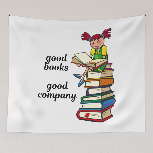 Item preview, Good Books Good Company. designed and sold by Dinasshop.