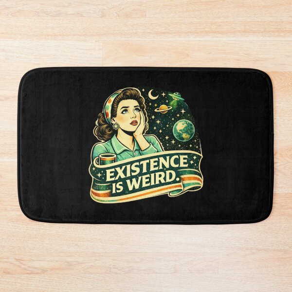 Item preview, Existence is weird - Existential Humor Space Vintage Aesthetic designed and sold by SidTastic .