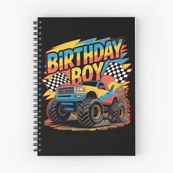 Item preview, Monster Truck Birthday Boy Cool Truck Party Design designed and sold by Nzgiftsandmore.