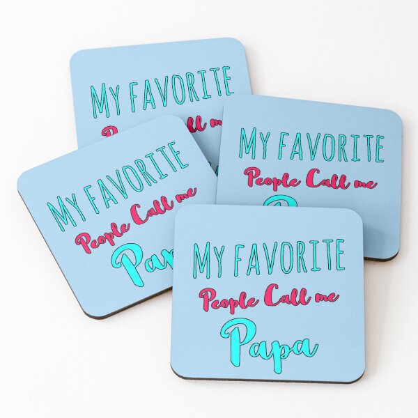 Item preview, My Favorite People Call Me Papa - Emotional Phrase for Fathers - Special Father's Day Gift designed and sold by AstronautMerch.