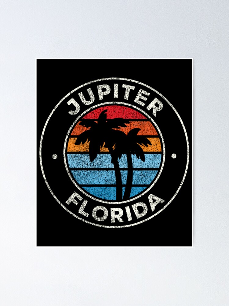 Thumbnail 1 of 3, Poster, jupiter florida designed and sold by AddlPoolart.