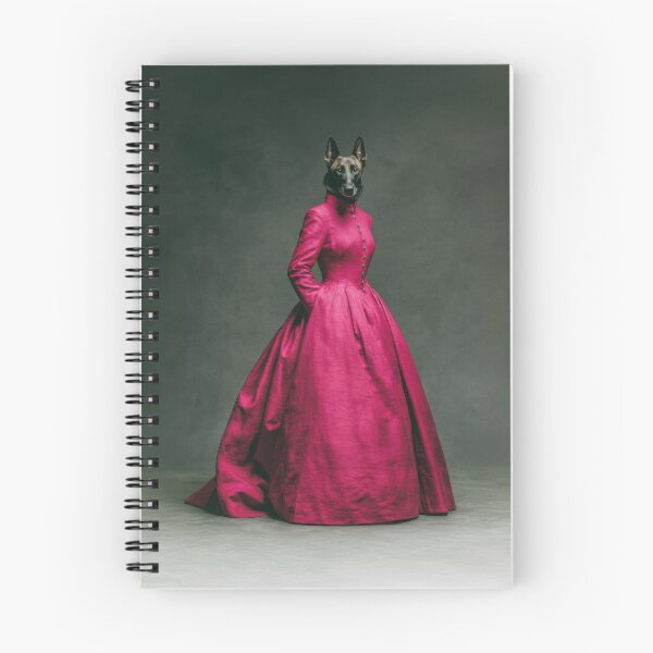 Item preview, Belgian Malinois in Pink Dress designed and sold by AImazeD.