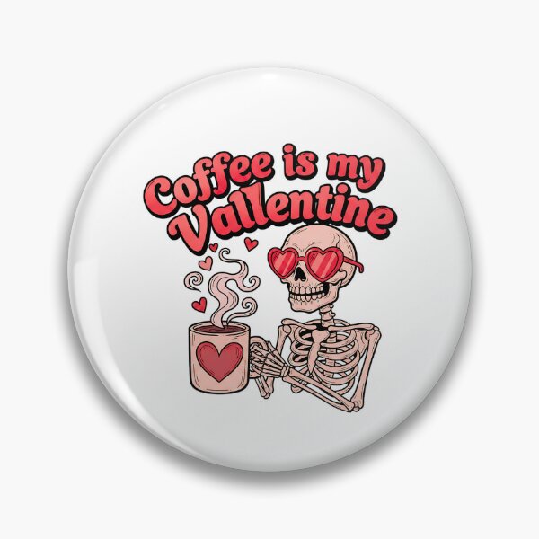 Item preview, coffee valentine cute funny caffeine mood art designed and sold by ArtDesignTp.