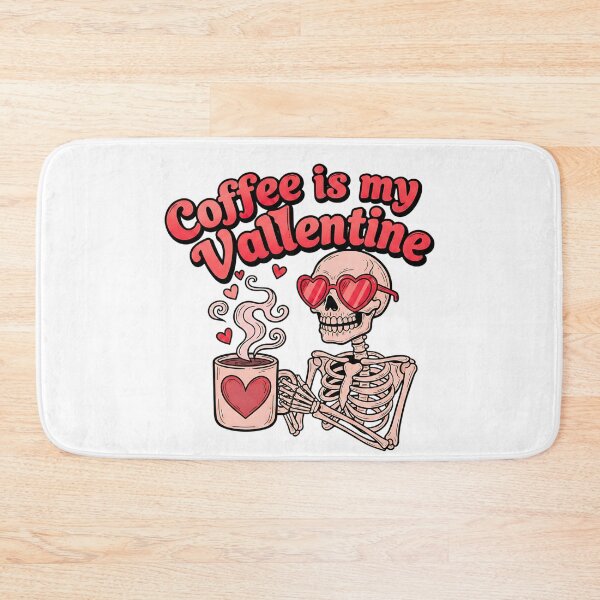 Item preview, coffee valentine cute funny caffeine mood art designed and sold by ArtDesignTp.
