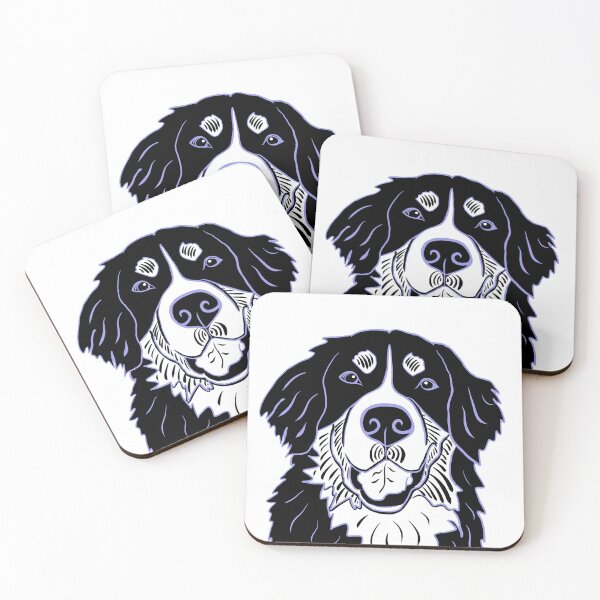 Item preview, Bernese Mountain Dog Stencil designed and sold by KantstandyaC.