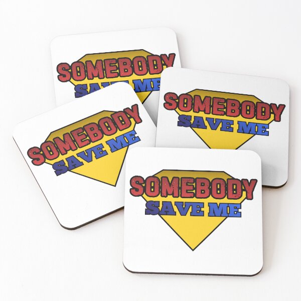 Item preview, Somebody Save Me designed and sold by Droid Factory Drip.