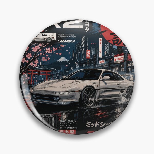 Item preview, Toyota MR2 SW20 Tokyo Drift 1991-1999 | JDM Japanese Drift Car v7 designed and sold by storelibertys.