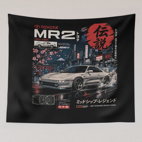 Item preview, Toyota MR2 SW20 Tokyo Drift 1991-1999 | JDM Japanese Drift Car v7 designed and sold by storelibertys.