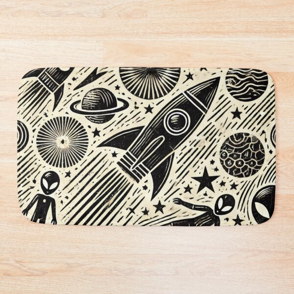 Item preview, space themed pattern designed and sold by TEEJAMBOREE.
