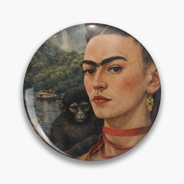 Item preview, Frida Kahlo Red Ribbon designed and sold by Muycote.