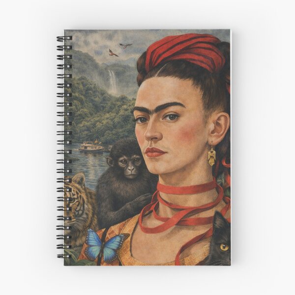 Item preview, Frida Kahlo Red Ribbon designed and sold by Muycote.