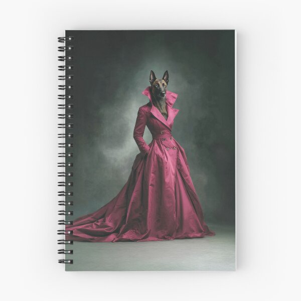 Item preview, Belgian Malinois in Pink Dress designed and sold by AImazeD.