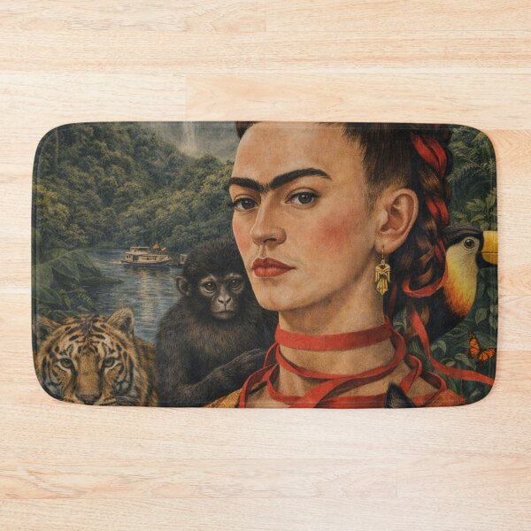 Item preview, Frida Kahlo Red Ribbon designed and sold by Muycote.