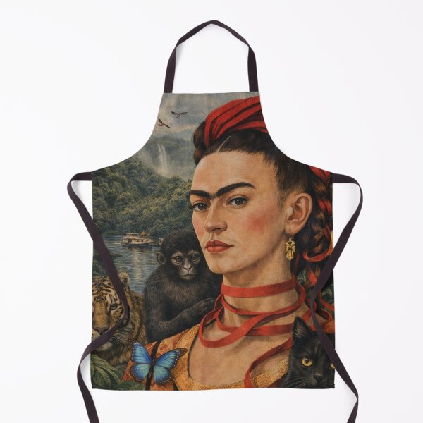 Item preview, Frida Kahlo Red Ribbon designed and sold by Muycote.