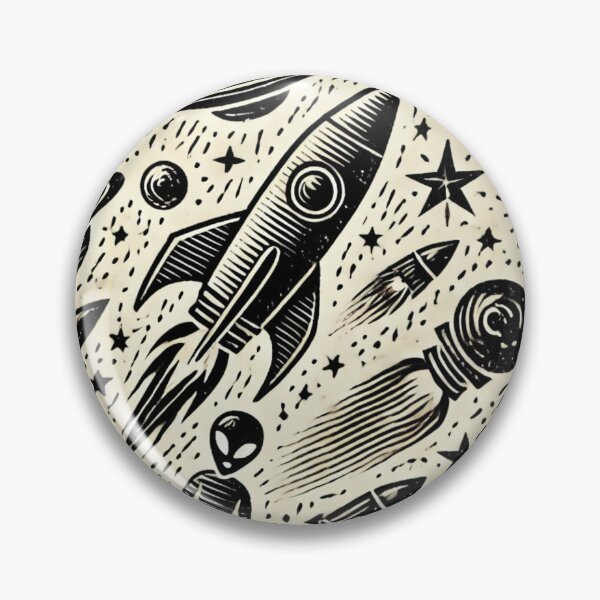 Item preview, space themed pattern designed and sold by TEEJAMBOREE.
