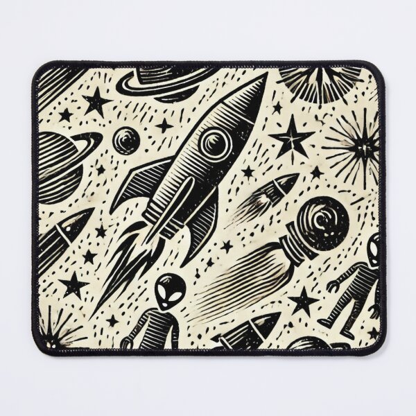Item preview, space themed pattern designed and sold by TEEJAMBOREE.