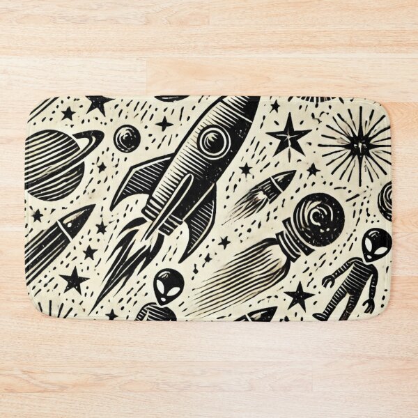 Item preview, space themed pattern designed and sold by TEEJAMBOREE.