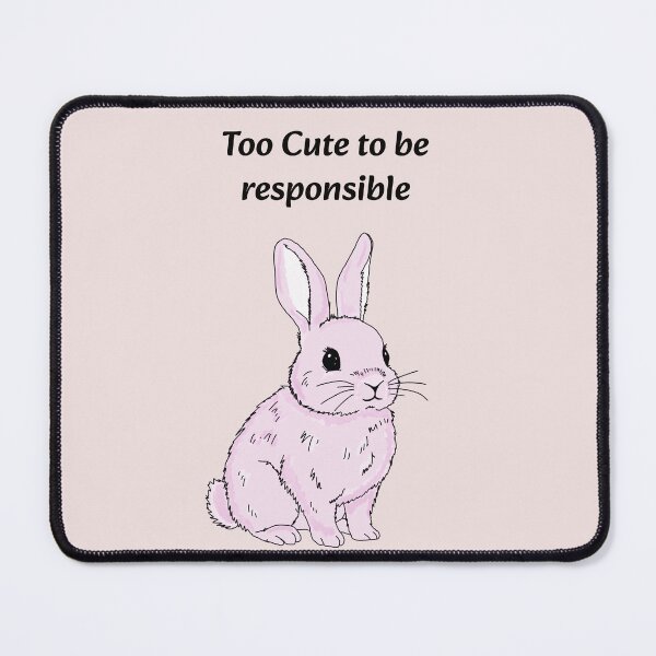Item preview, Cute Pink Bunny designed and sold by Tint & Tale.