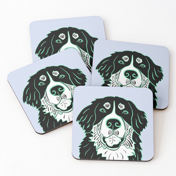 Item preview, Bernese Mountain Dog Stencil designed and sold by KantstandyaC.