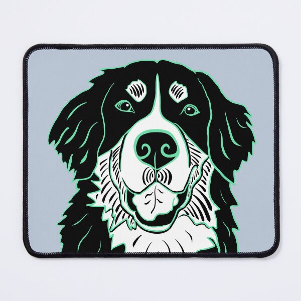 Item preview, Bernese Mountain Dog Stencil designed and sold by KantstandyaC.