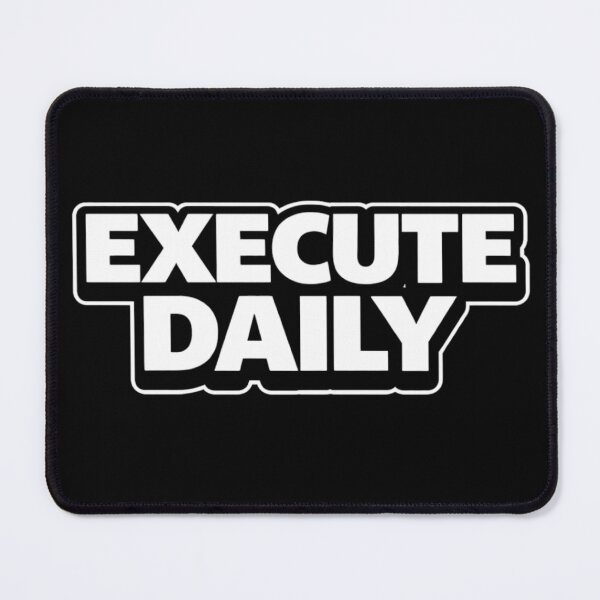Item preview, Execute Daily Discipline Hustle Shirt designed and sold by Papier Atelier Art.