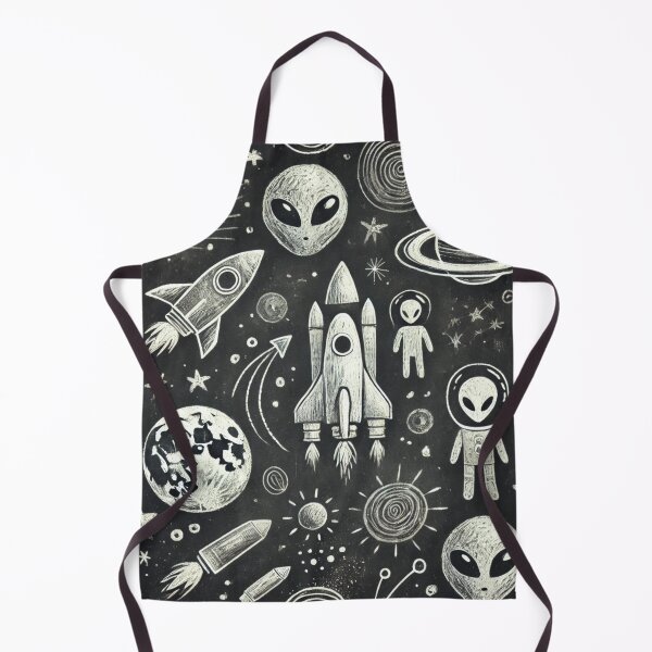 Item preview, space themed pattern designed and sold by TEEJAMBOREE.