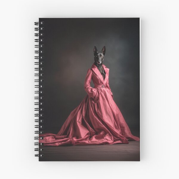 Item preview, Belgian Malinois in Pink Dress designed and sold by AImazeD.