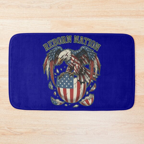 Item preview, Reborn Nation American Eagle US Flag Art designed and sold by JVDesignsShop.
