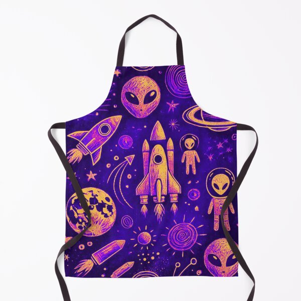 Item preview, space themed pattern designed and sold by TEEJAMBOREE.