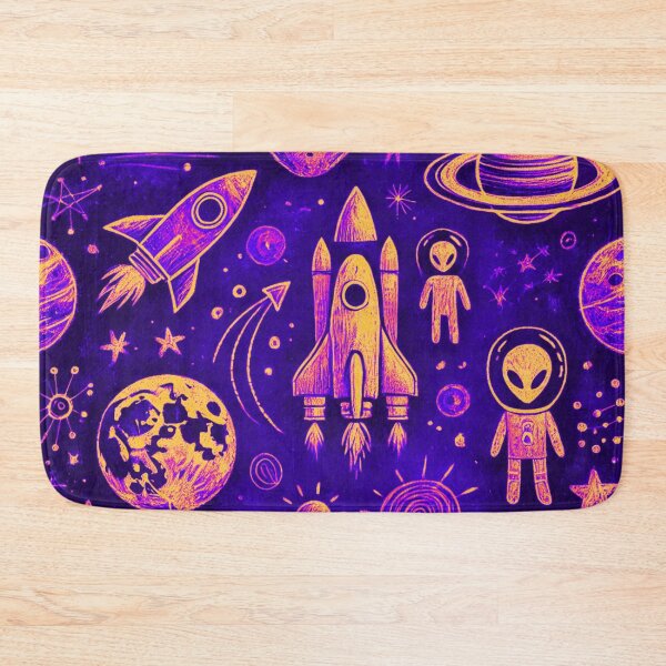 Item preview, space themed pattern designed and sold by TEEJAMBOREE.
