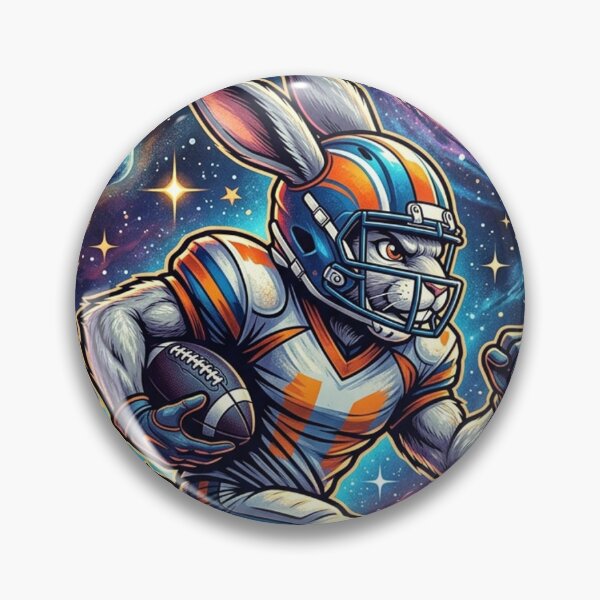 Item preview, American Football Rabbit  designed and sold by SnowballBunny.