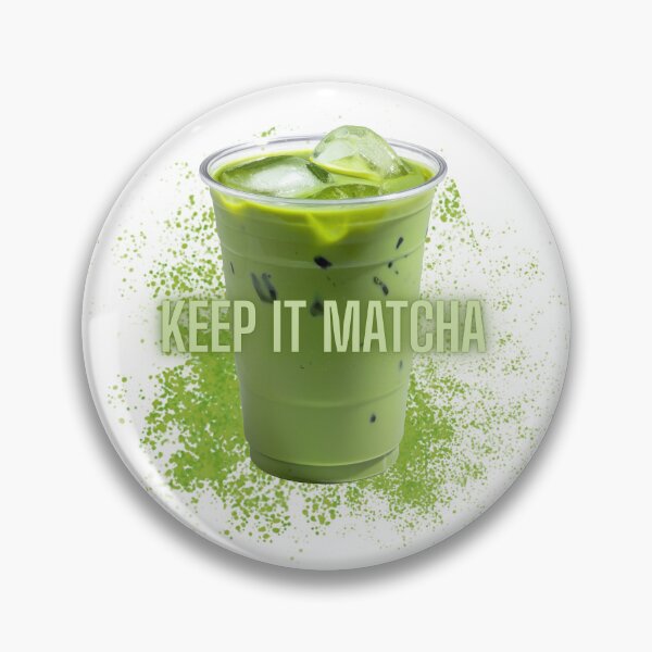 Item preview, Iced Matcha Drink Keep It Matcha Design designed and sold by Cutethings3.