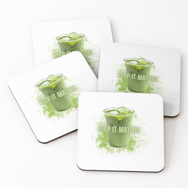 Item preview, Iced Matcha Drink Keep It Matcha Design designed and sold by Cutethings3.