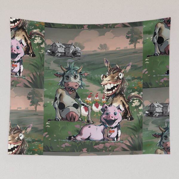Item preview, Crazy Farm designed and sold by Glenbobagins.