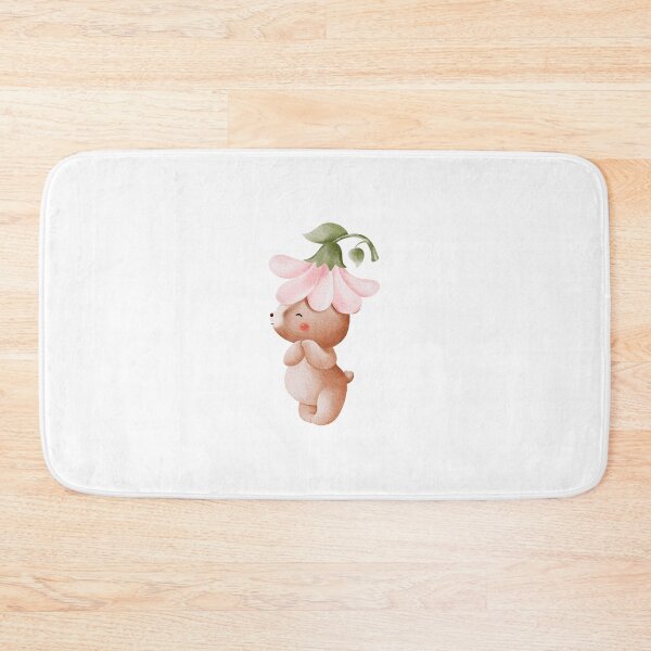Item preview, Watercolor Teddy Bear with Spring Flowers - Adorable Floral Bear Gift designed and sold by FuzionRaptor.
