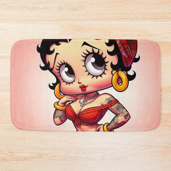 Item preview, Betty Boop Chola Style Latina Cartoon – Retro Pin-Up Tattoo Art T-Shirt & Sticker designed and sold by DiamondSkyShirt.