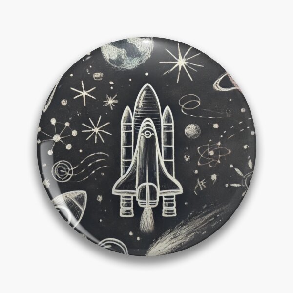 Item preview, space themed pattern designed and sold by TEEJAMBOREE.