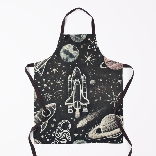 Item preview, space themed pattern designed and sold by TEEJAMBOREE.
