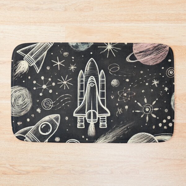 Item preview, space themed pattern designed and sold by TEEJAMBOREE.