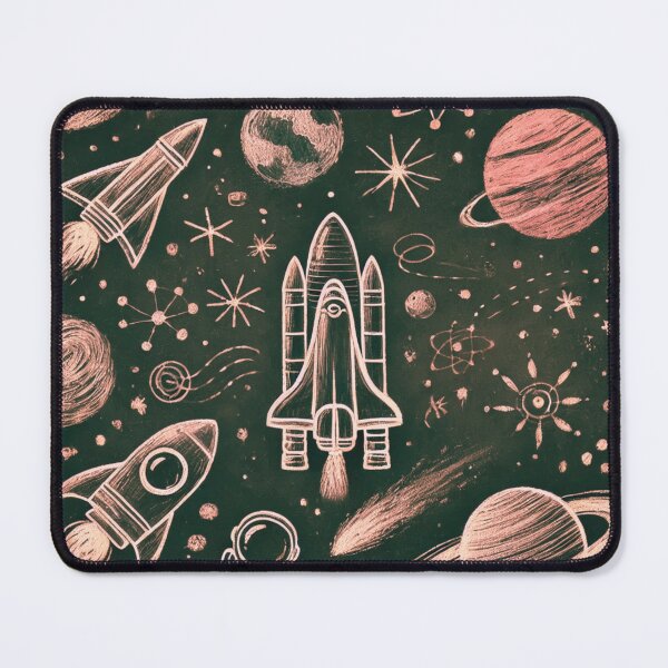 Item preview, space themed pattern designed and sold by TEEJAMBOREE.