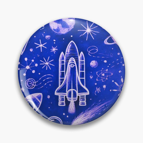 Item preview, space themed pattern designed and sold by TEEJAMBOREE.