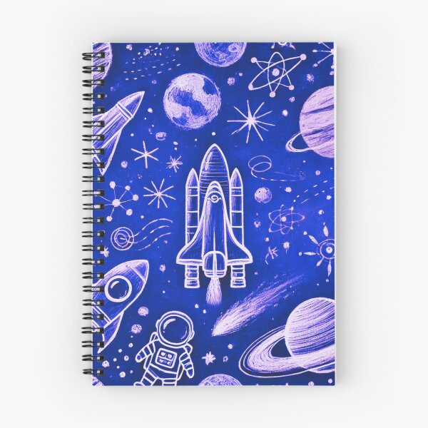 Item preview, space themed pattern designed and sold by TEEJAMBOREE.