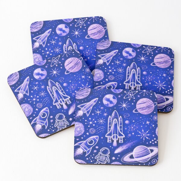 Item preview, space themed pattern designed and sold by TEEJAMBOREE.