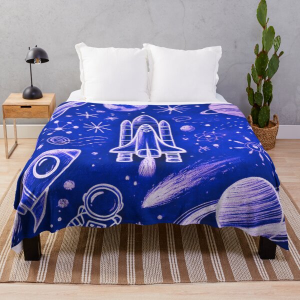 Item preview, space themed pattern designed and sold by TEEJAMBOREE.