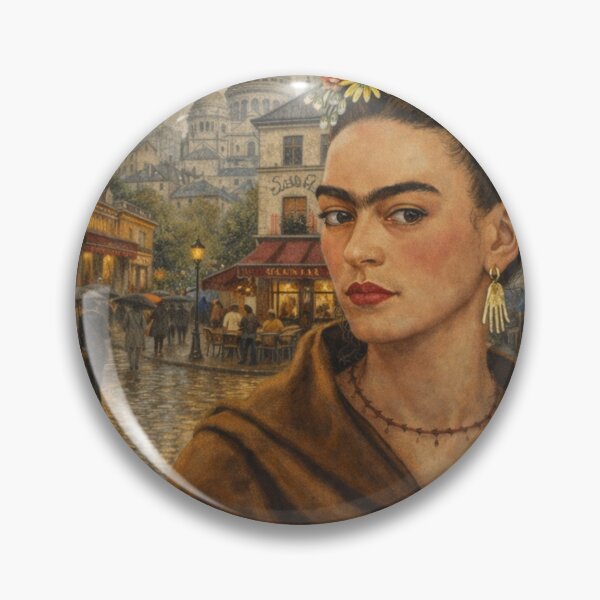 Item preview, Frida Kahlo Paris designed and sold by Muycote.