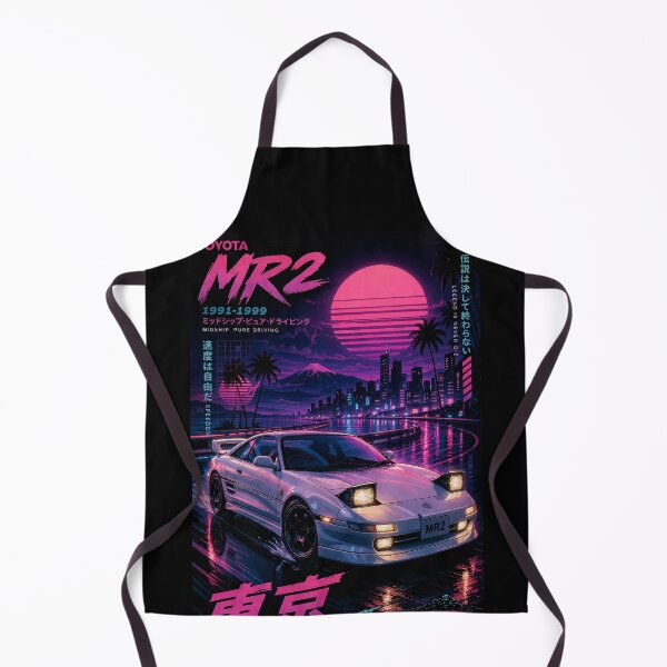 Item preview, Toyota MR2 SW20 Vaporwave 1991-1999 | Retro JDM Japanese Car v9 designed and sold by storelibertys.