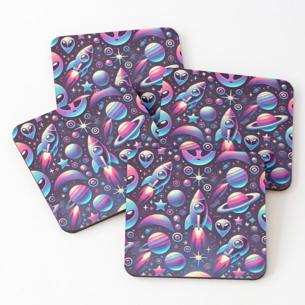Item preview, space themed pattern designed and sold by TEEJAMBOREE.