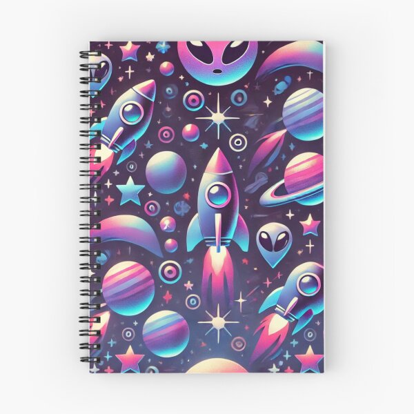 Item preview, space themed pattern designed and sold by TEEJAMBOREE.