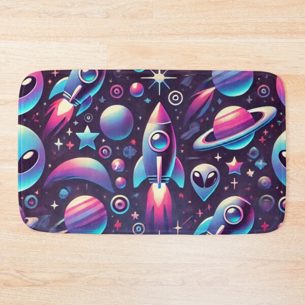 Item preview, space themed pattern designed and sold by TEEJAMBOREE.