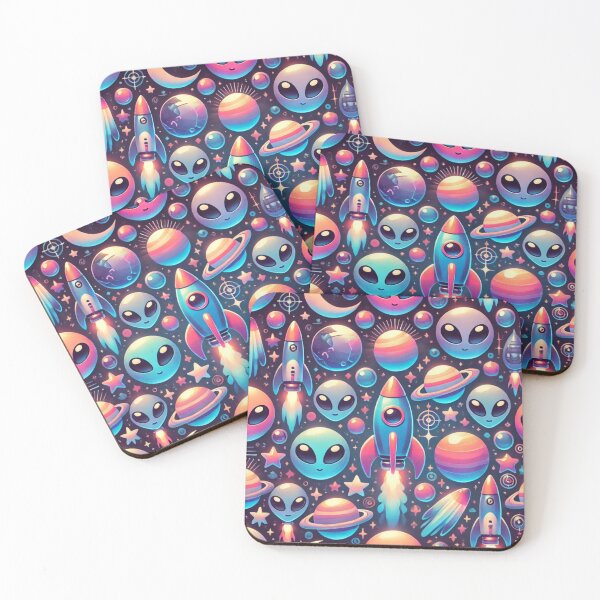 Item preview, space themed pattern designed and sold by TEEJAMBOREE.